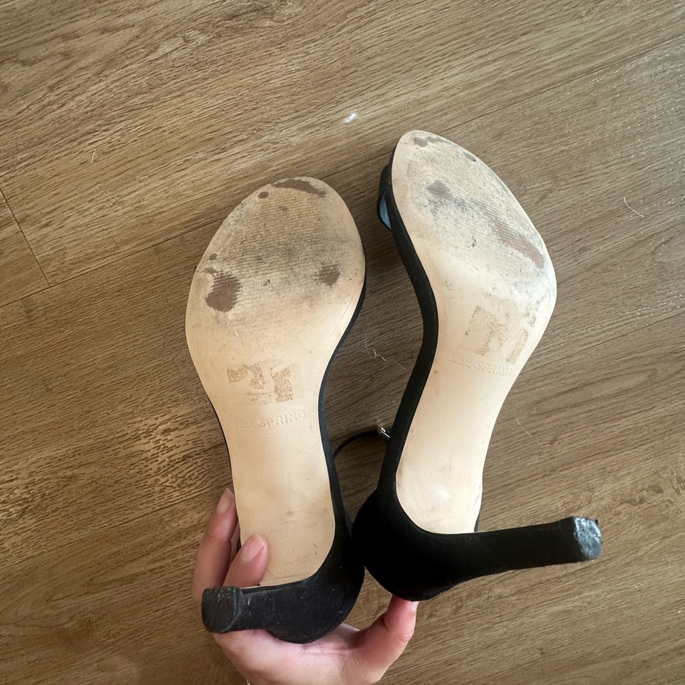 Call It Spring Black Heels - Picture 4 of 5